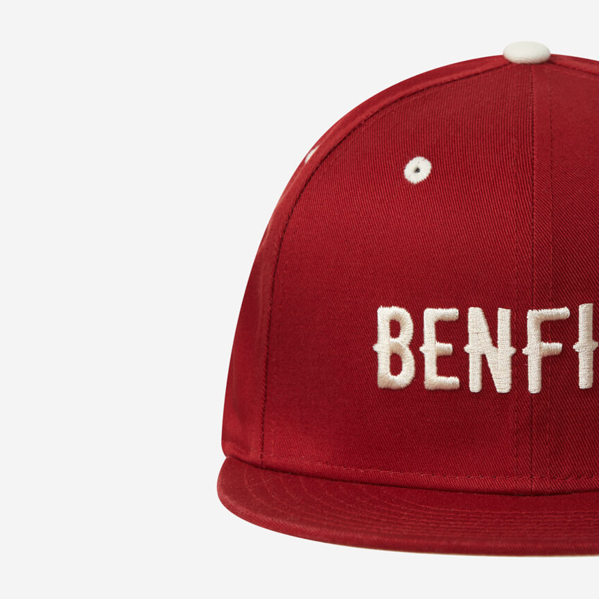 Burgundy Vintage Benfica Cap
