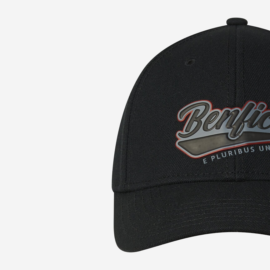 Benfica E Pluribus Unum Black Cap 