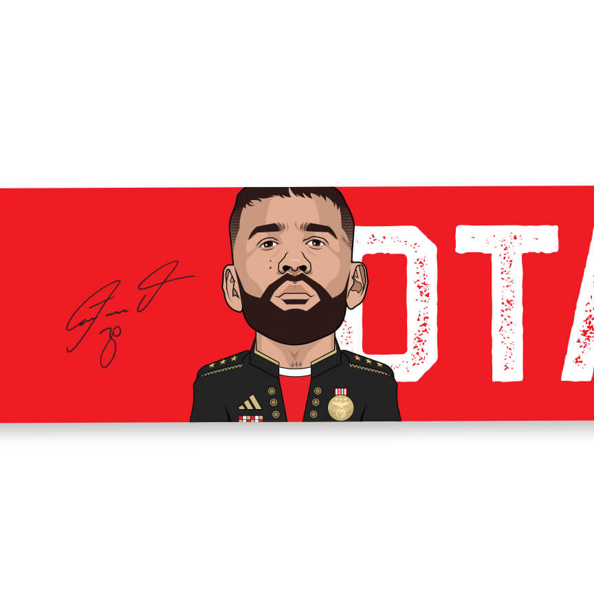Otamendi 2025-2026 Scarf