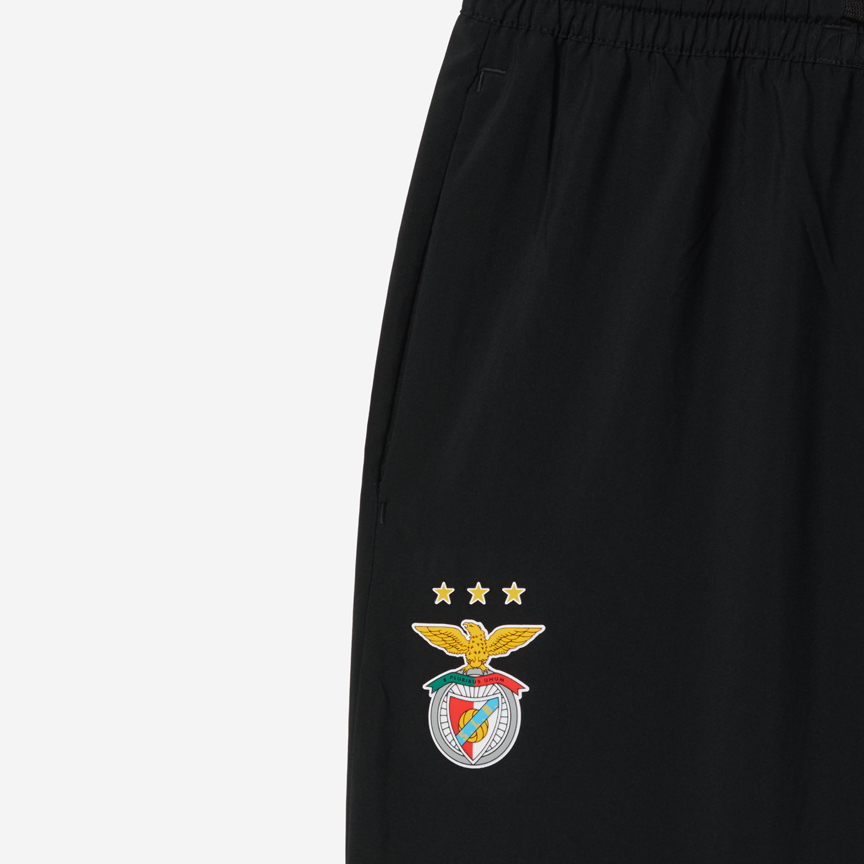 Adidas Black Trousers with Sport Lisboa e Benfica Emblem