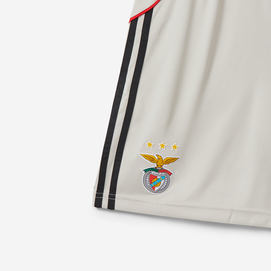 SL Benfica 2025-2026 Beige Away Shorts