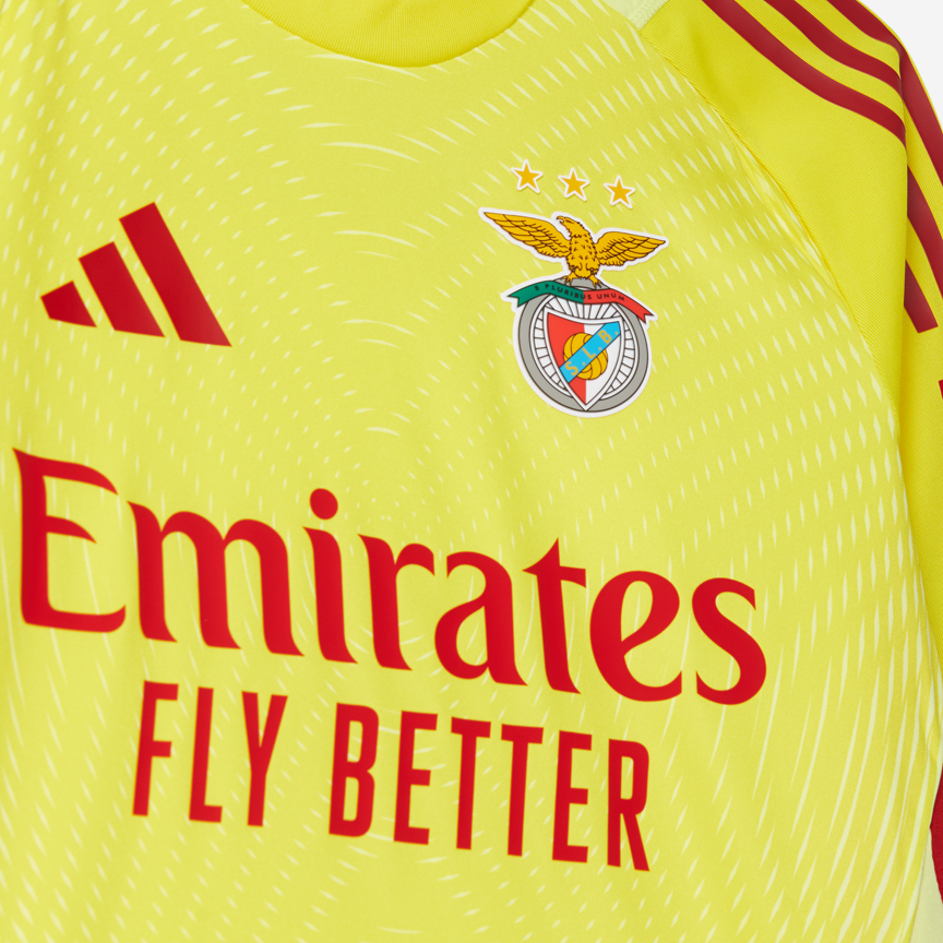 SL Benfica 2025-2026 Yellow Goalkeeper Jersey