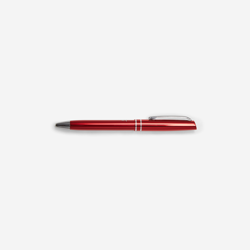 SL Benfica Red Metallic Ballpoint Pen