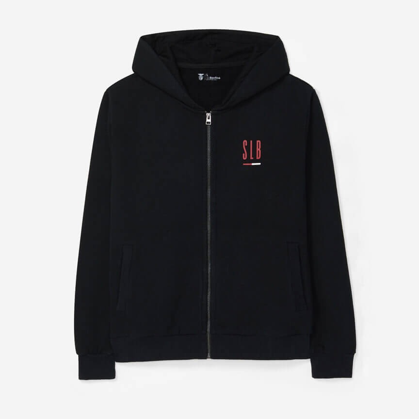 SLB Black Hooded Jacket
