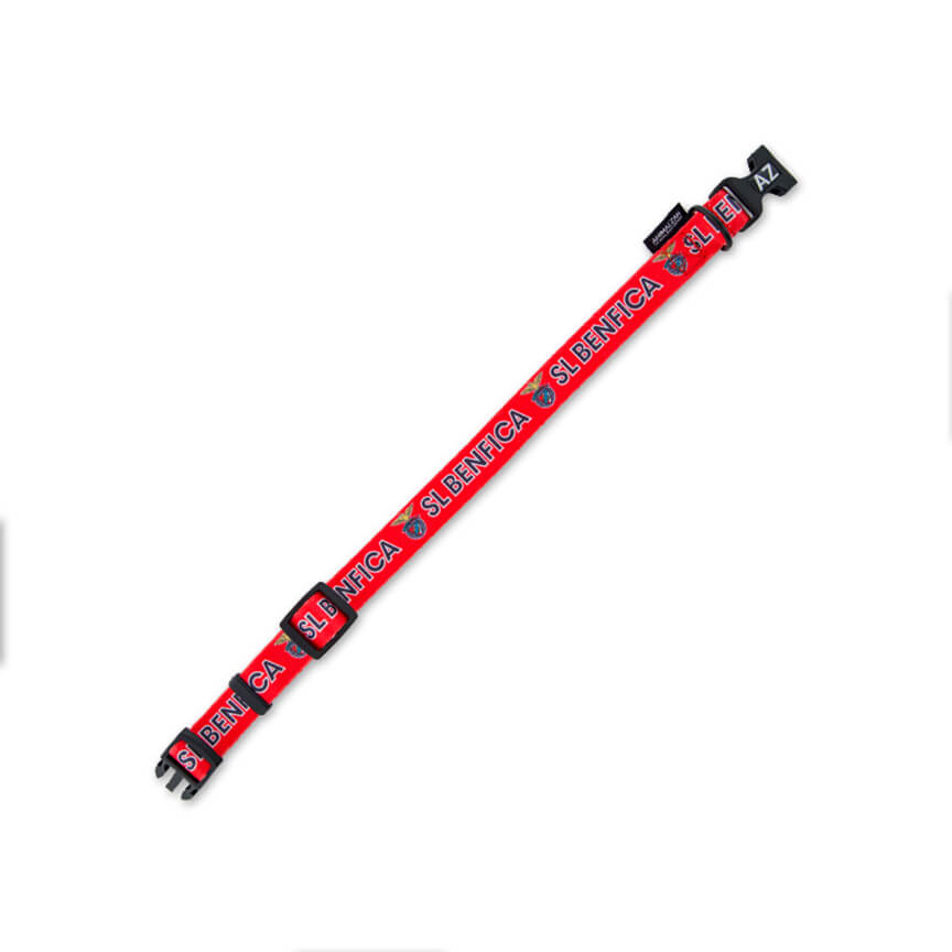 Benfica Red Dog Collar