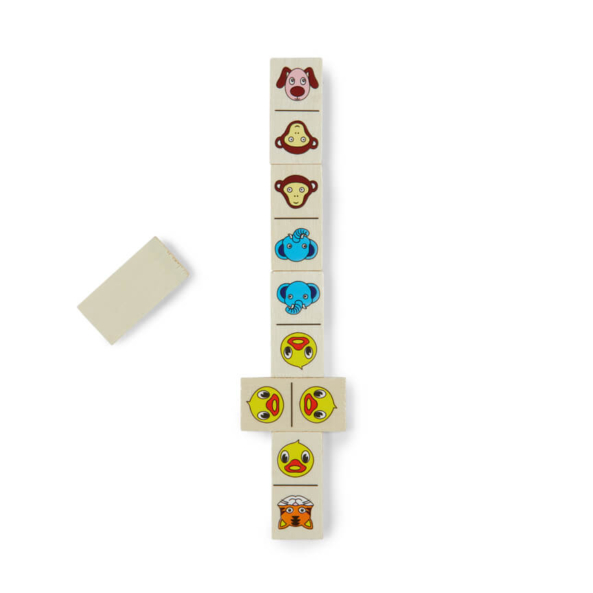 Wooden Domino for Kids