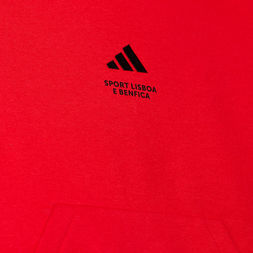 SL Benfica x Adidas Essentials Red and Black Tracksuit