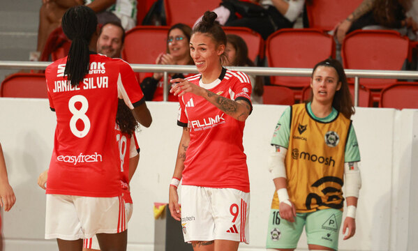 Janice SIlva e Fifó celebram golo do Benfica