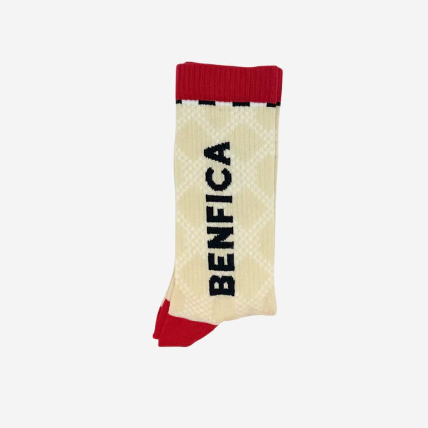 SL Benfica x Chulé Beige Socks 2025–2026