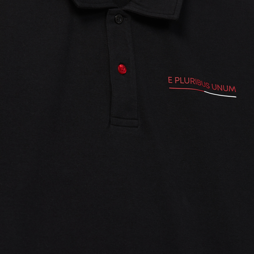 Black E Pluribus Unum Polo