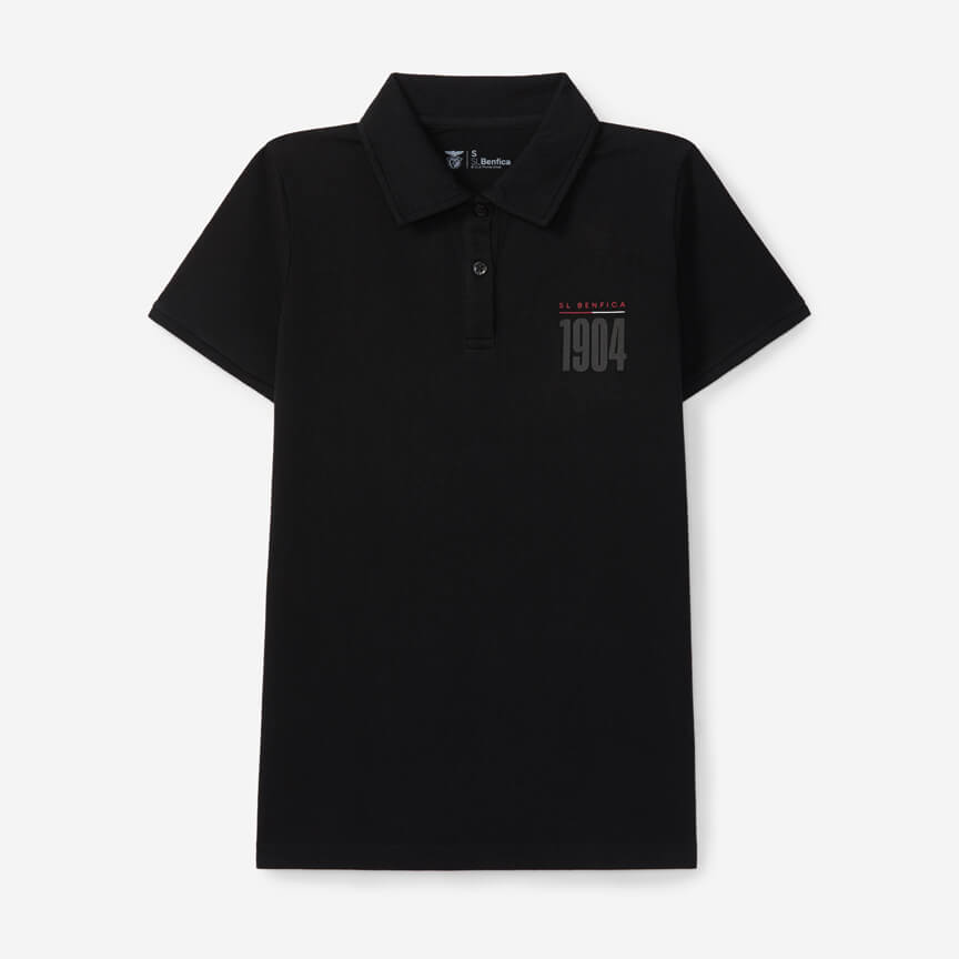 SL Benfica 1904 Black Polo