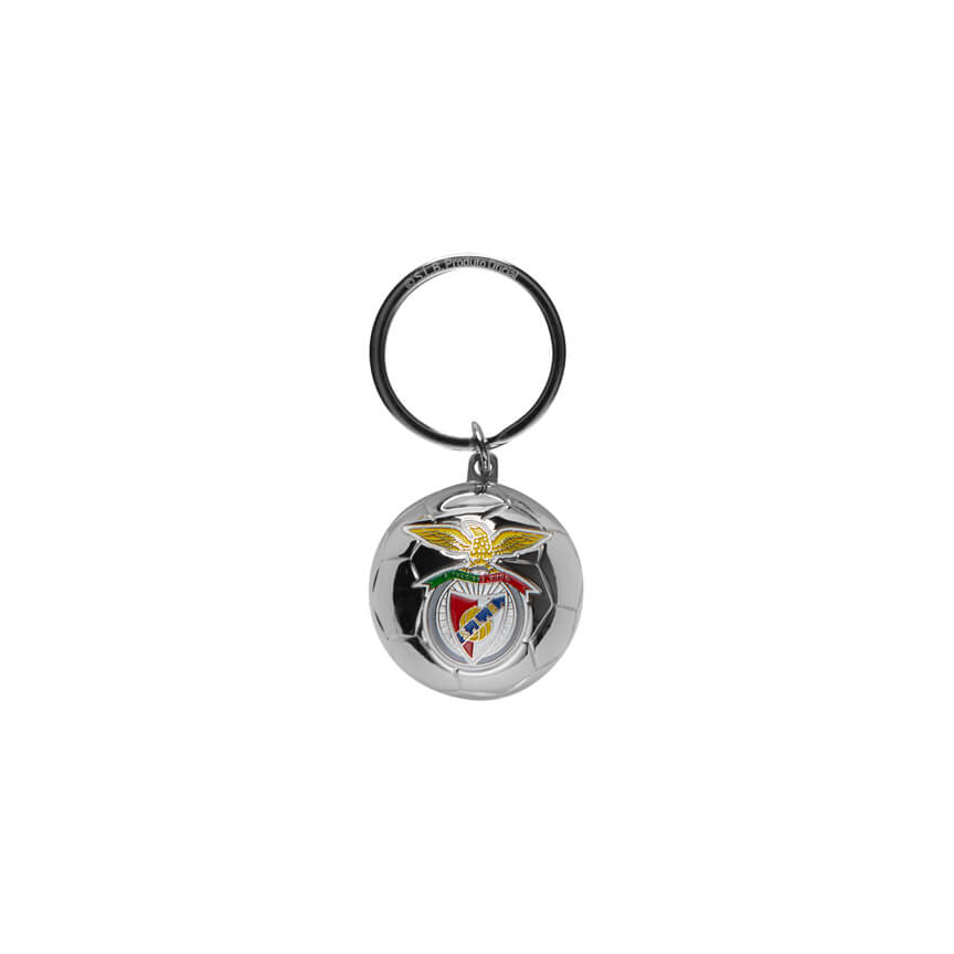 SL Benfica keyring with a ball