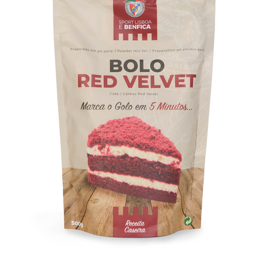 Benfica Red Velvet Cake - Homemade Recipe