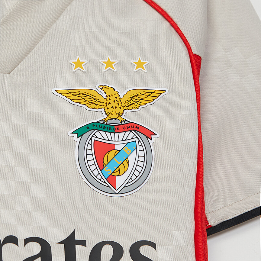 SL Benfica 2025-2026 Replica Beige Away Jersey for Baby