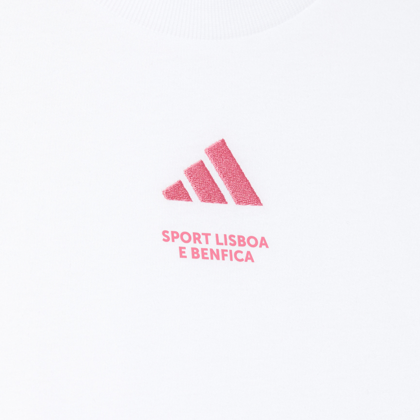 Sport Lisboa e Benfica x Adidas Essentials White T-shirt