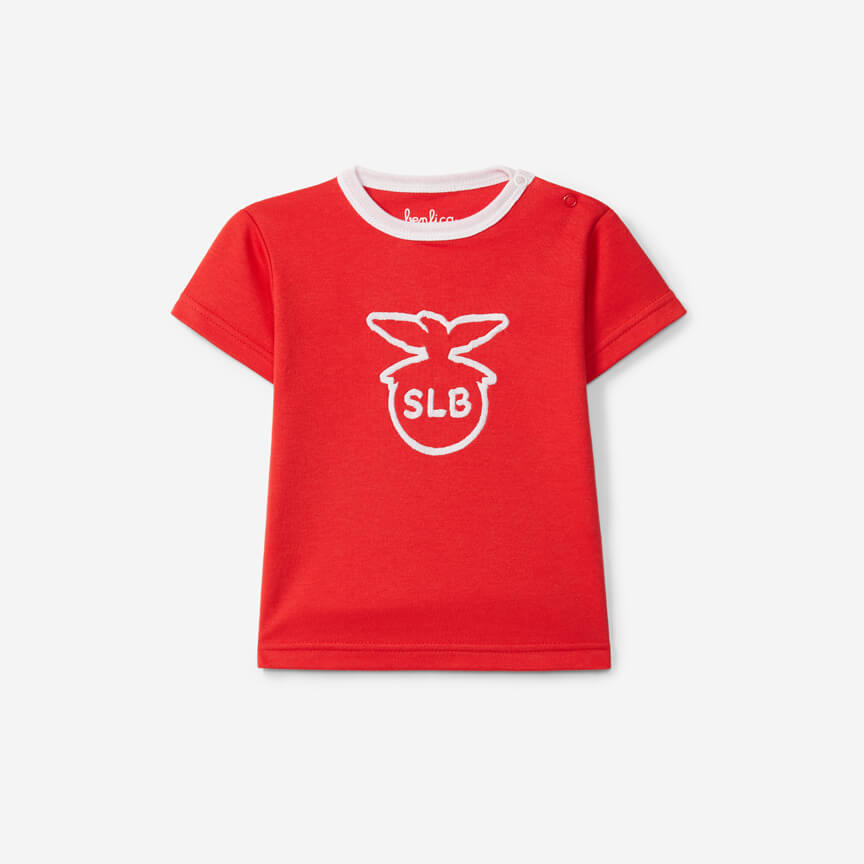 Red T-shirt with the SLB Emblem