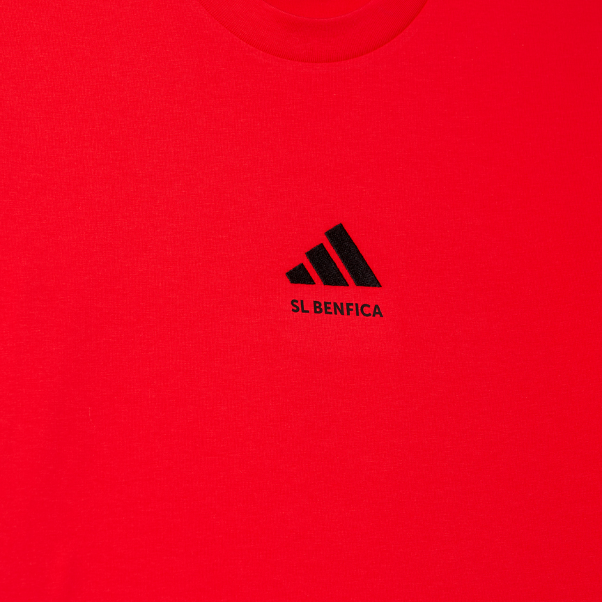 SL Benfica x Adidas Essentials Red T-shirt